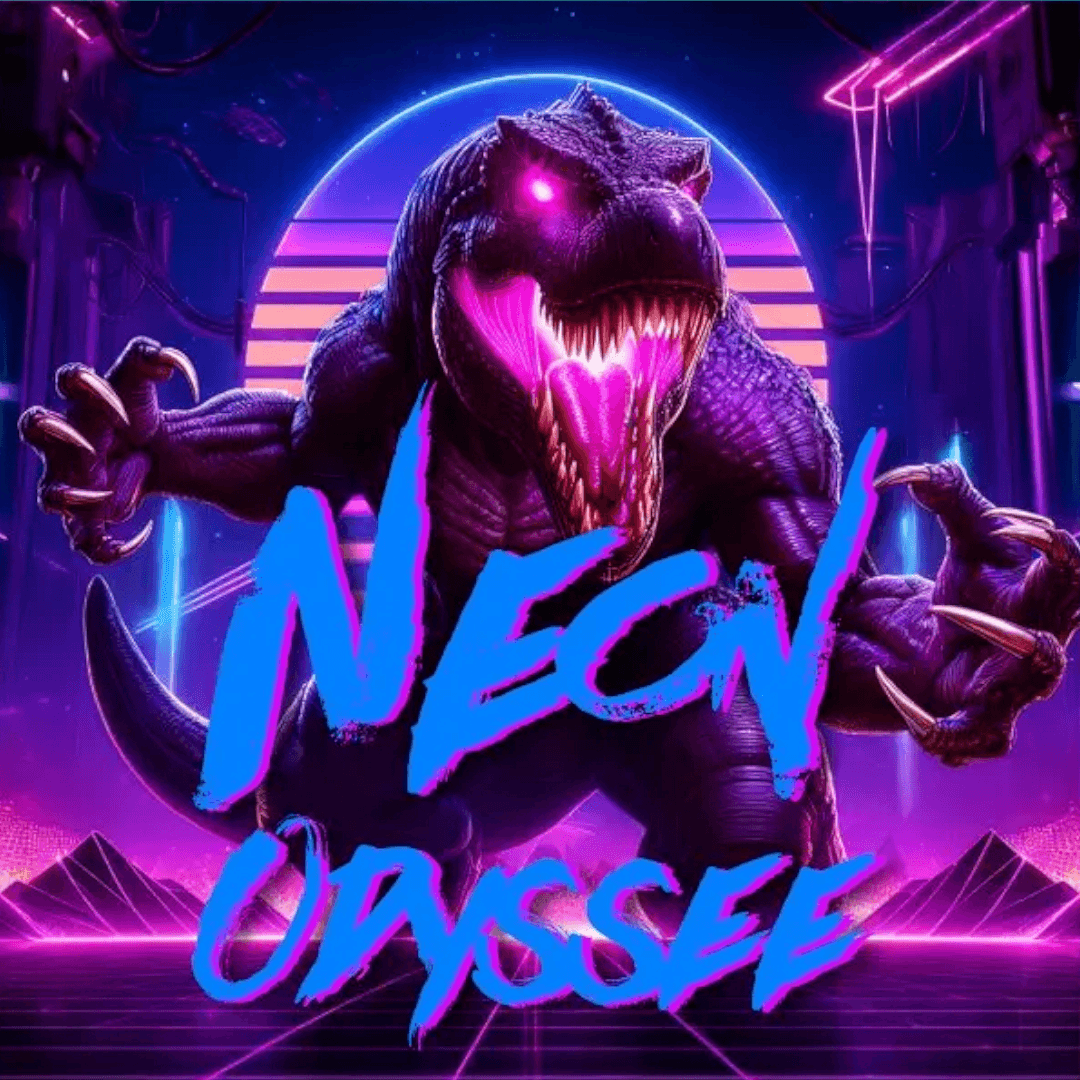Neon Odyssee – Cover von Synthzilla